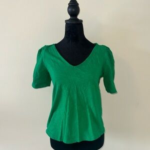 Meadow Rue by Anthropologie Green Blouse